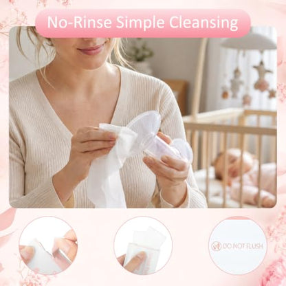 Breast Pump Cleaning Wipes, Travel Quick Clean Pump Part Wipes 60 Count - size: 1 Count (Pack of 60)