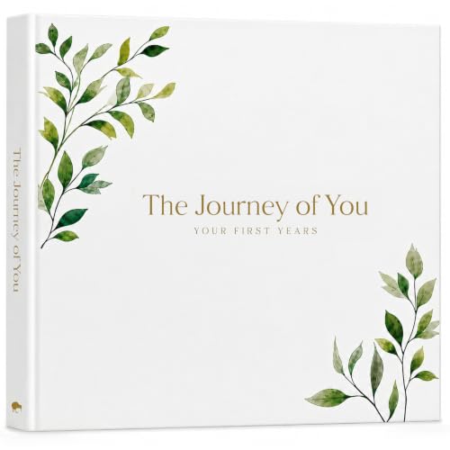 Baby Memory Book, First 5 Years, Botanical Baby Journal and Keepsake - color: Botanical Bliss