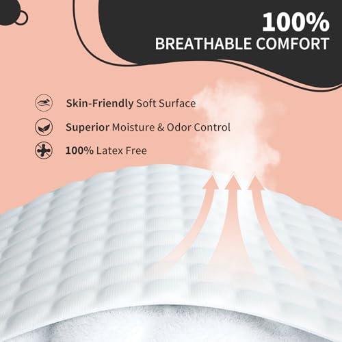MKISS 30" x 36" Disposable Bed Pads [75 Counts], Heavy Absorbency Underpad - size: 30"x36"(75 Count)