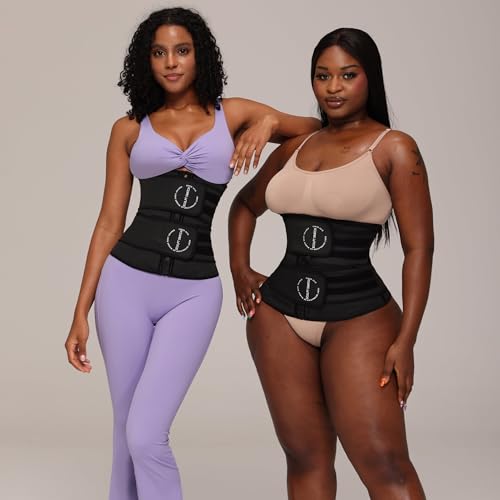 Double Layer Tummy Control Belt for Women, Postpartum, Gym & Workout - size: 3X-Large