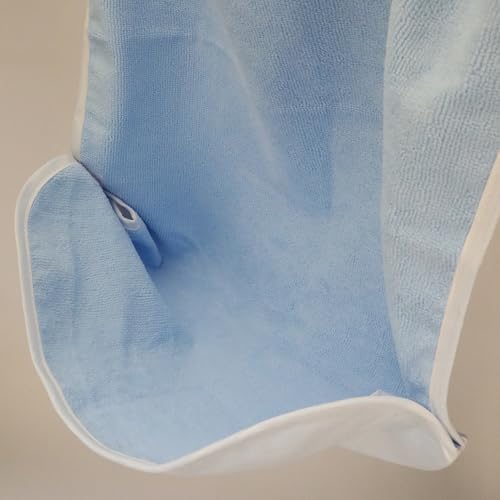 1 Pack 2 in 1 Long Dressing Stick and 3 Packs Adult Bibs Set