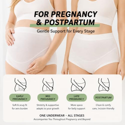 Viraelive Women's High-Rise Maternity & Postpartum Disposable Underwear - size: Medium