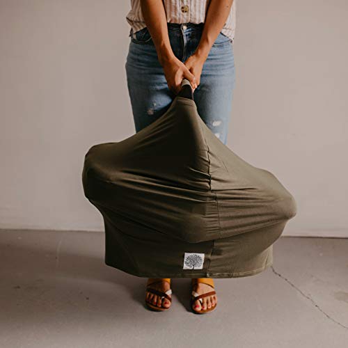 Parker Baby Co. Multi-Use Cover - Carseat Cover, Nursing Cover - Pine