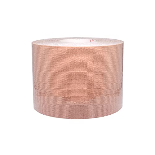 Kinesiology Tape Extra Wide 2 inch 4 inch x 16.4 feet Roll Waterproof Latex Free Athletic for Pain Relief, Muscle Support, Recovery - color: Beige, size: 2 Inch x 16.4 Feet (1 Roll)