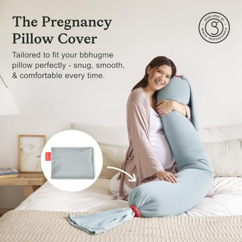 bbhugme Pregnancy Pillow Cover, Eucalyptus - color: Eucalyptus