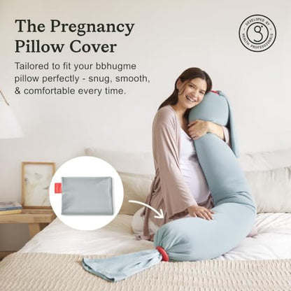 bbhugme Pregnancy Pillow Cover, Eucalyptus - color: Eucalyptus
