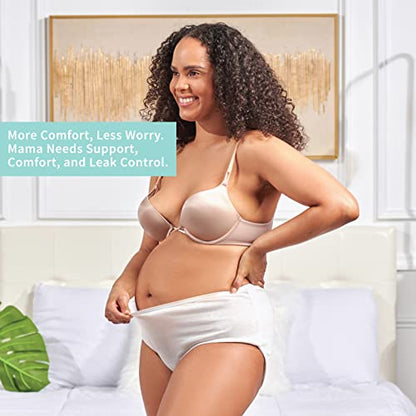 Mama & Wish Postpartum Essentials Kit, 14-Piece | Labor & Delivery Gown - size: 14 Pieces (Postpartum Kit)