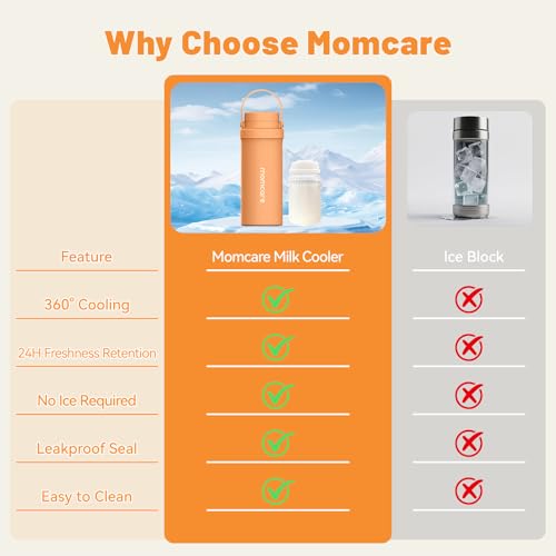 Portable Breast Milk Cooler with 2×300ml Inner Bottles,No Spills - color: P2