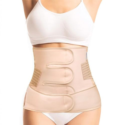 Postpartum Belly Band for Women,Belly Binder for Postpartum Support,Adjustable After Birth Belly Wrap,Belly Binder. - size: Medium
