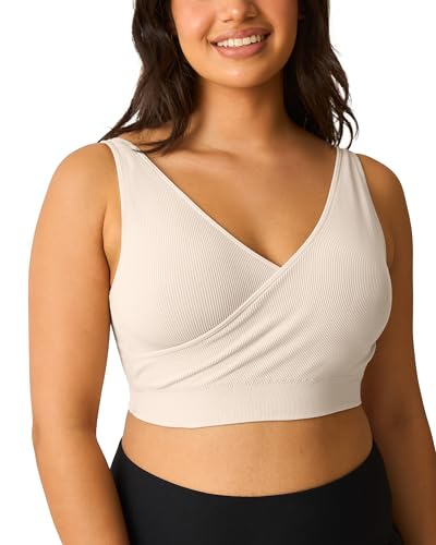 Kindred Bravely Essentials Crossover Nursing Bra Wire Free Maternity 2 Pack - size: Medium