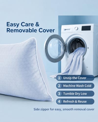 YZ HOME Cooling Body Pillow for Adults,Cold Touch Fabric(Bule,20"x54") - color: Blue