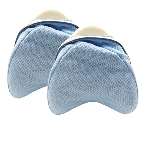 Knee Pillow Cover for Contour Legacy Knee Support Pillow (Blue, 2) - color: Blue，2 Pack