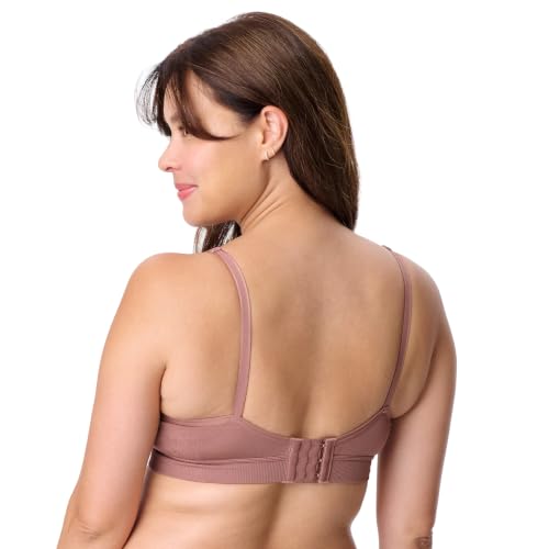 Motherhood Maternity Womens Seamless Wrap Triangle Nursing Bra - color: Mocha, size: Small
