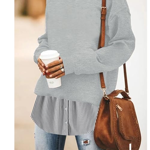 Girstunm Adjustable Shirts Extender Underskirt - color: Black Stripe, size: Medium