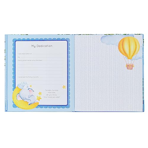 With Love My First Year A Memory Book for Baby Boys Blue Keepsake Photo Book