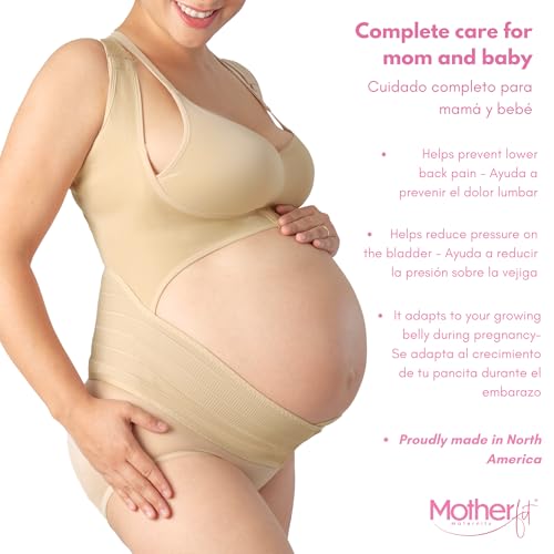 Adjustable Maternity Support Vest for Pregnant - Pregnancy Support Vest - Posture Corrector Pregnancy Support Vest (Nude, X-Large)