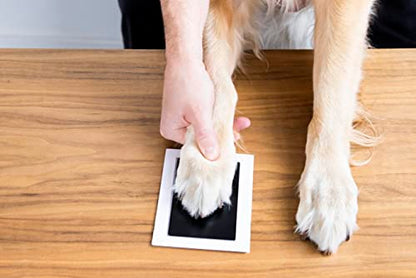 Pearhead 4-Pack Clean Touch Ink Pad Kit, Baby and Pet Pawprint Keepsake - color: Black 4-Pack, size: Regular 2.5" x 3.5”