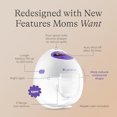 Lansinoh Discreet Duo Flow Wearable Breast Pump (New) - size: DiscreetDuo Breast Pump (New)