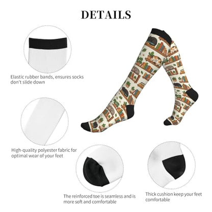 Compression Sock Graduated Knee High Sock for Women Men - color: 16