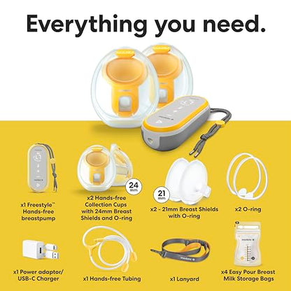 Medela Freestyle Hands-Free Electric Breast Pump | Wearable | 1Ct - style: Freestyle Hands-free
