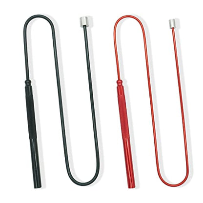 VASTOOLS Flexible Magnetic Pickup Tool Set, 2LB & 5LB, 26" Bendable Extension Magnetic Pickup, VASTOOLS - style: Red & Black