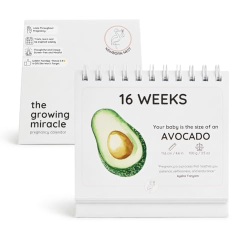 Pregnancy Calendar (Weeks 6–40) - Gift for Expecting Parents