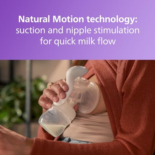 Philips Avent Manual Portable Breast Pump with Natural Motion Technology - style: Manual Breast Pump