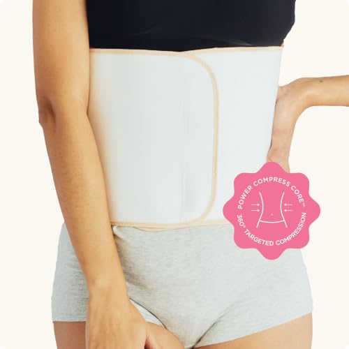 Belly Bandit Postpartum Belly Wrap with Bamboo Viscose - color: Black, size: Small