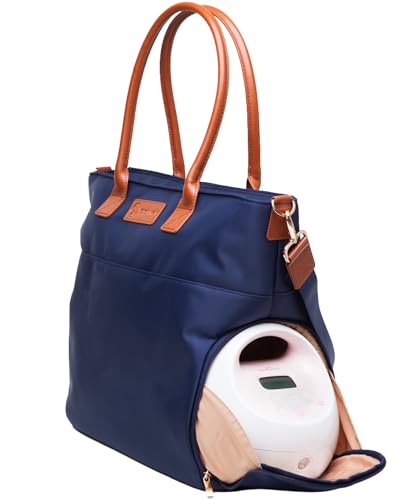 Sarah Wells Abby Breast Pump Tote (Navy)