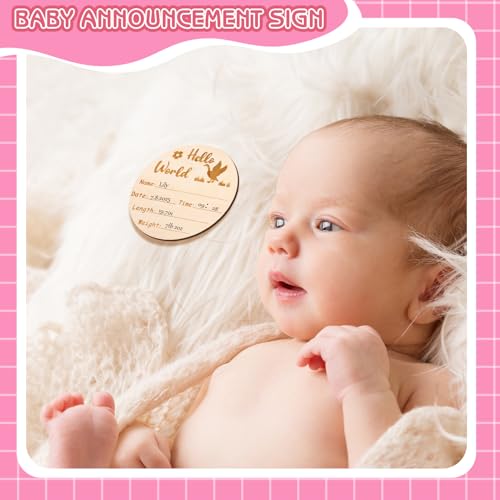 Silly Goose Baby Milestone Blanket for Baby Girl,