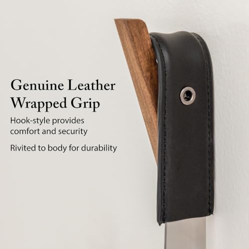 FootFitter 1.8mm Extra Thick Stainless Steel Long Shoe Horn Heavy‑Duty - style: 16" (2 Pack)
