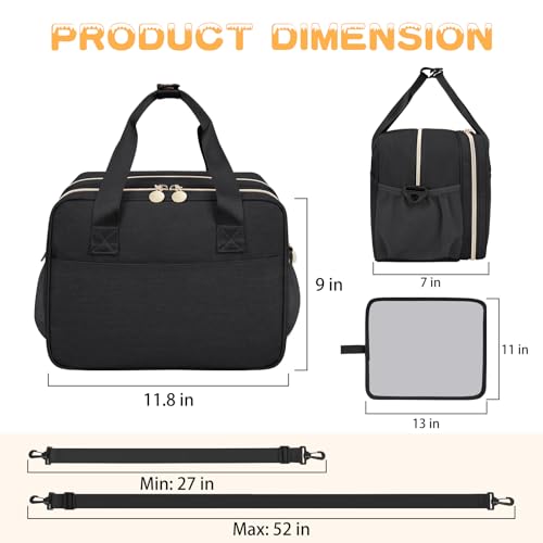 OCKLILY Breast Pump Bag for Work, Waterproof Parts Bag for Refrigerator Use