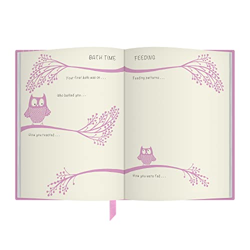 Early Years: A Guided Keepsake Journal | First Five Years Memory Book | Pink