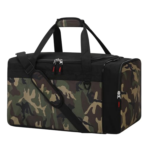 iFARADAY 40L Gym Bag for Men, 20 inch, Camo - color: Camouflage
