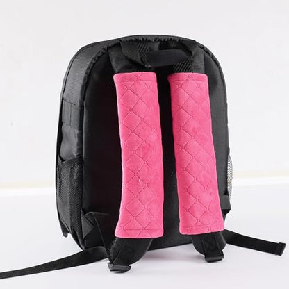 Amooca 2 Pack Seat Belt Covers Soft Shoulder Pad for Cars & Backpack - color: Watermelon Red