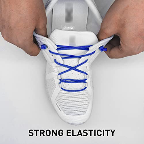 3 Pairs Elastic No Tie Shoe Laces, Stretch Bungee Laces - color: Pink+green+blue