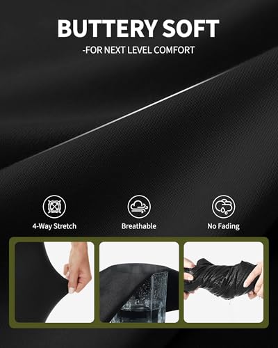 Plus Size Leggings for Women - High Waisted Black Tummy Control Super Soft - color: A-2#white, size: XX-Large
