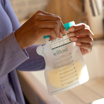 Willow 8oz Breast Milk Storage Bags - SmartStash Tracking - 100 Count