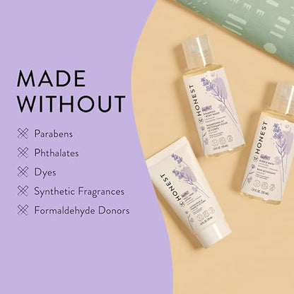 The Honest Company Babe's Mini Must Haves Gift Set, Lavender, 2 fl oz