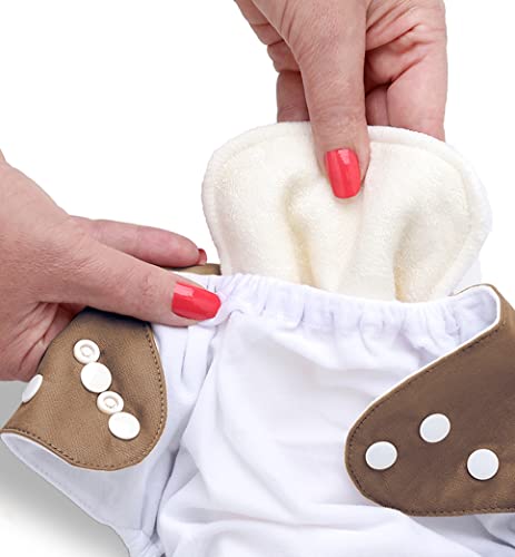 Nora's Nursery Baby Cloth Diaper Inserts | 10 Pack | for Baby Cloth Diapers - style: Inserts 10 Pack