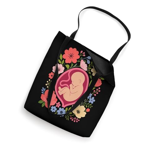 Midwife Baby Labor Delivery Flowers Birth Tote Bag