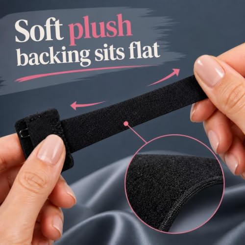 Fashion First Aid Women's Low Expectations Low Back Bra Converters with 2 Hooks - color: Black, size: Large Plus