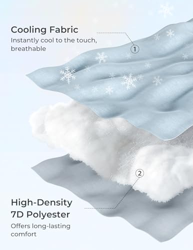 Momcozy Pregnancy Pillow for Sleeping - U Shaped Full Body Maternity Pillow - color: Grey- Cooling Fabric