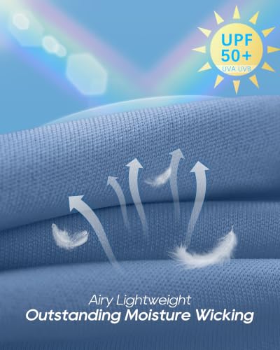 G4Free Lightbreeze Maternity Shirts Long Sleeve Quarter Zip Pregnancy Top - color: Dusty Blue, size: Medium