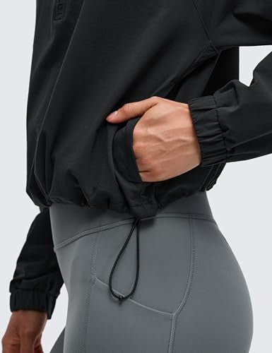 CRZ YOGA Drawstring Bottom Athletic Jackets - size: X-Small