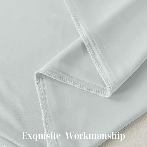 WhatsBedding Memory Foam Body Pillow with Cover, Long Bed Pillow for Adults - color: Cooling Grey