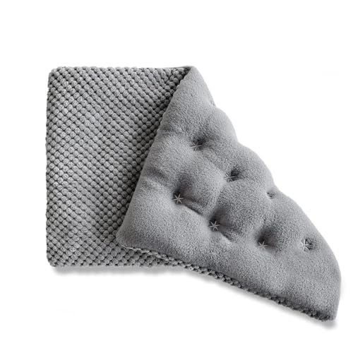 UNCN Wide Microwave Heating Pad with Washable Cover 9.5 x 16in Microwavable - color: Grey