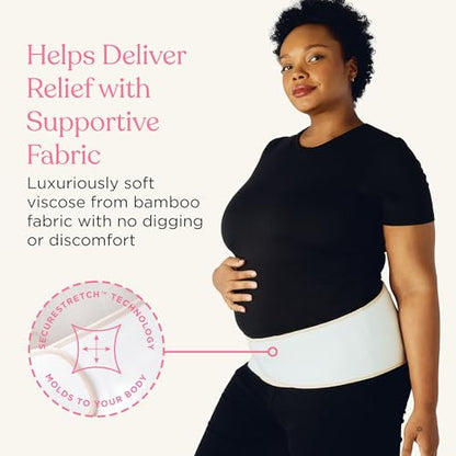 Belly Bandit Upsie Belly Pregnancy Support Band - color: Black, size: X-Large
