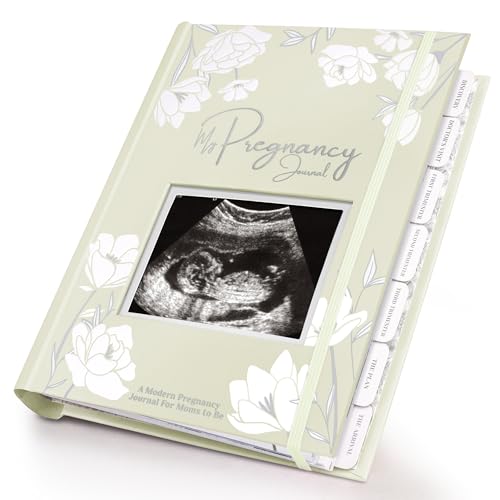 Pregnancy Journal, Pregnancy Announcements, 80 Pages Hard Cover (Chiffon) - color: Chiffon