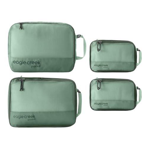 Eagle Creek Pack-It Reveal Carry-On Set, Willow Green, Set of 4 - color: Green